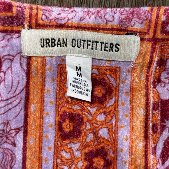 Urban Outfitters UO Florentina Print Wrap Top - Picture 7 of 13